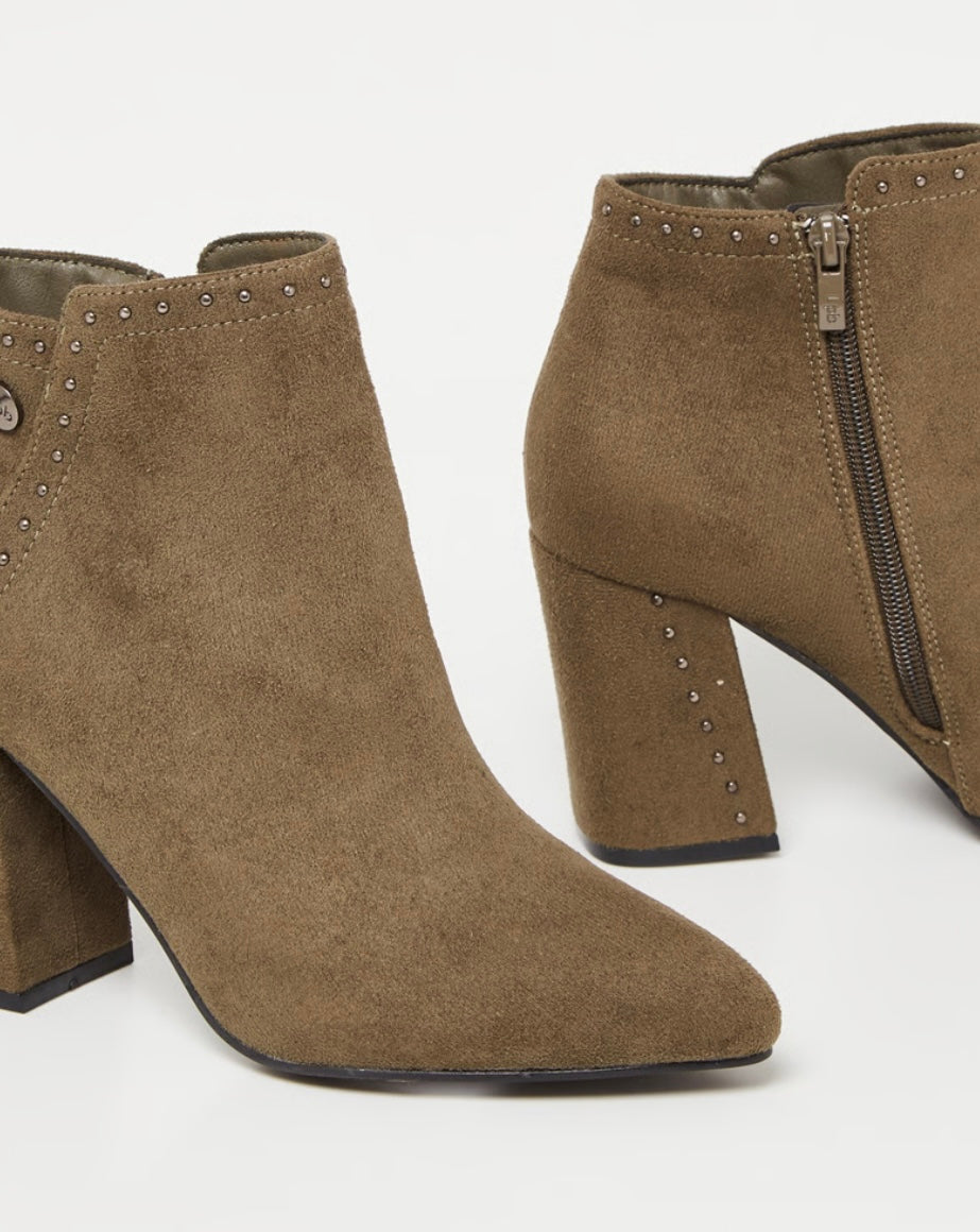 Bottines - Couleur Kaki