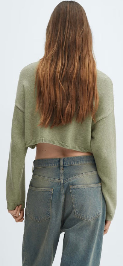 Pull-over maille & col roulé - Femme - Mango