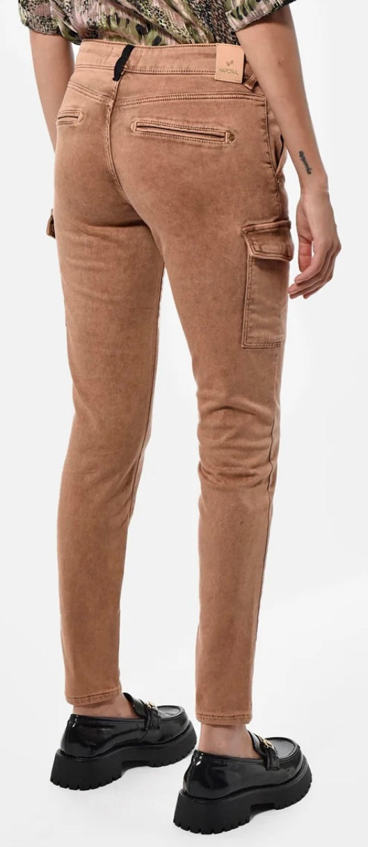 Pantalon Cargo Femme - Kaporal ERA -Marron