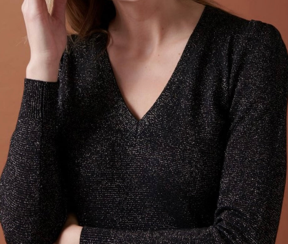 KARL MARC JOHN Robe pull Rominex - Noir et doré