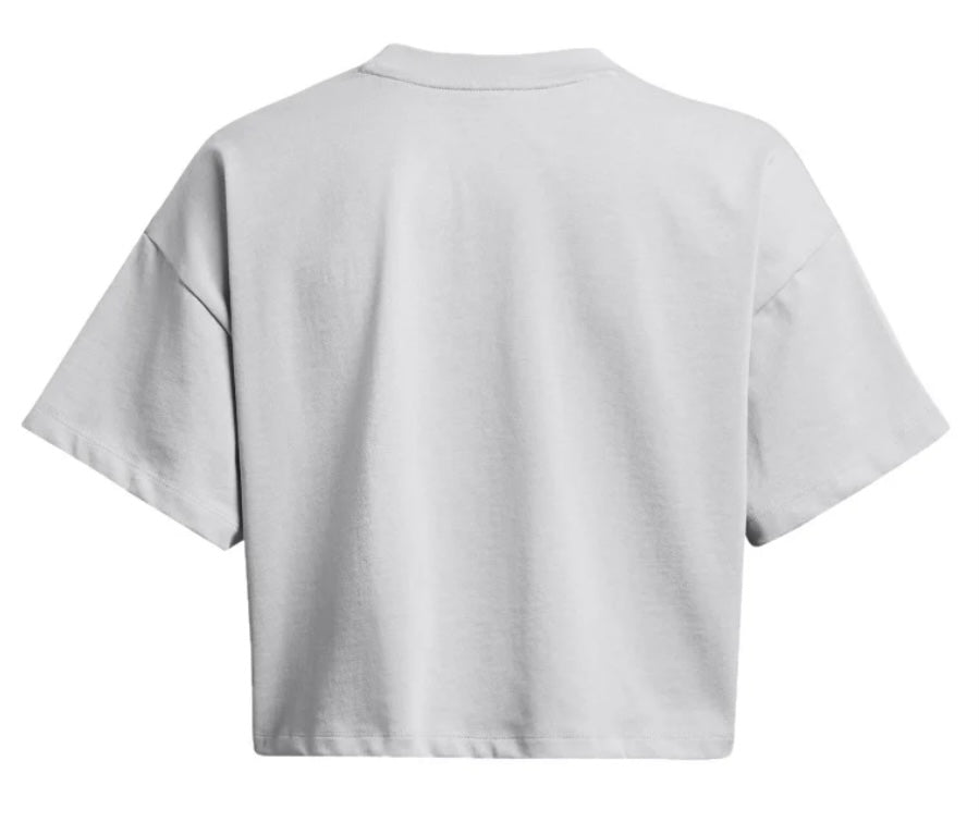 T-shirt cropped col rond - Femme -Under Armour