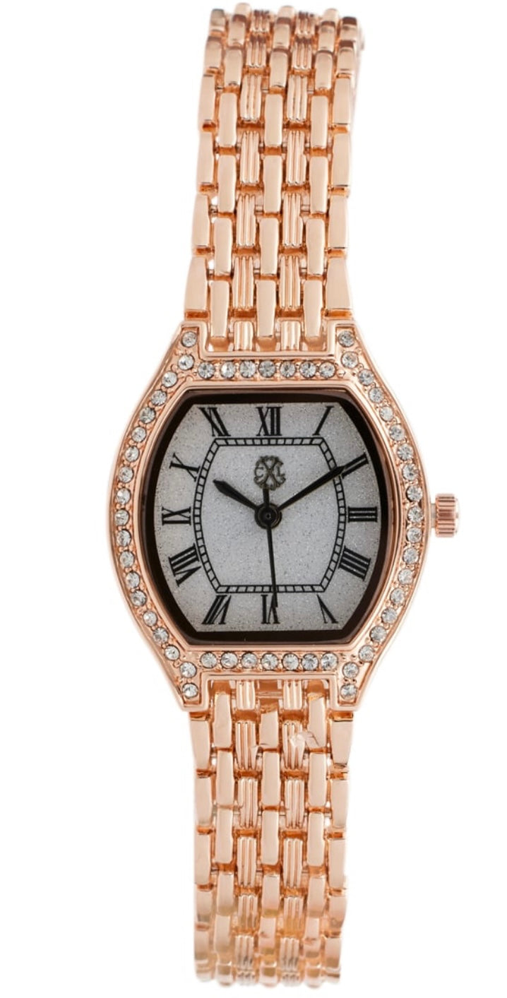 Montre à quartz en alliage - Doré rose - Christian Lacroix