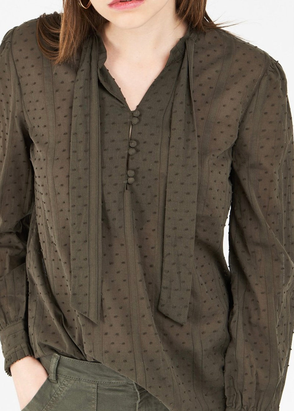 KARL MARC JOHN Blouse Florida - Kaki