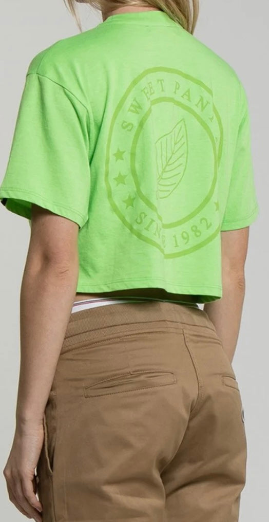SWEET PANTS - T-shirt court 100% coton avec logo