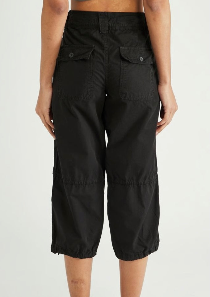 Pant  court noir style décontracté