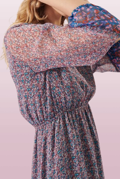Robe longue fleurie - Taille 34