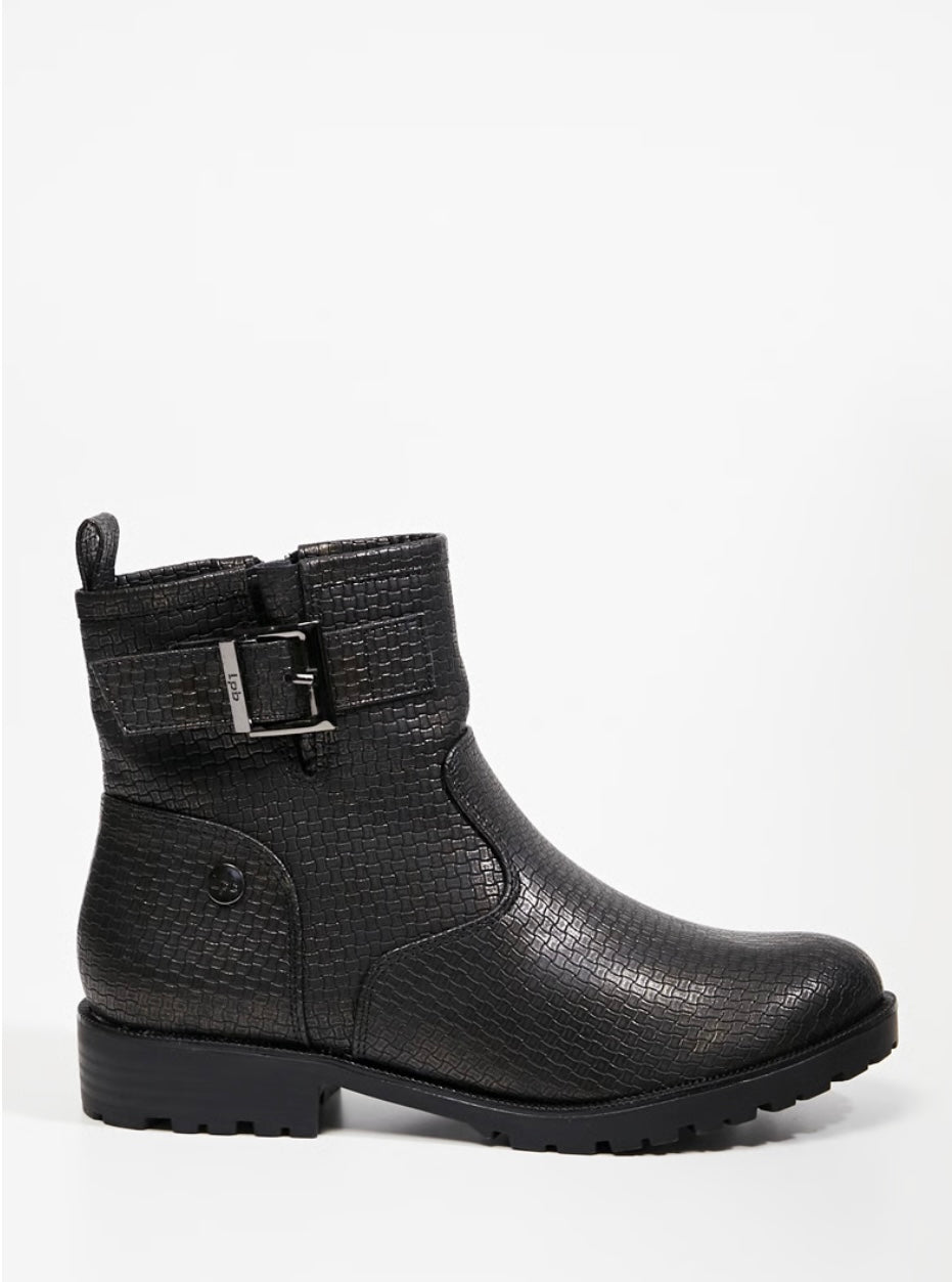 Bottines effet cuir — Femme — LPB