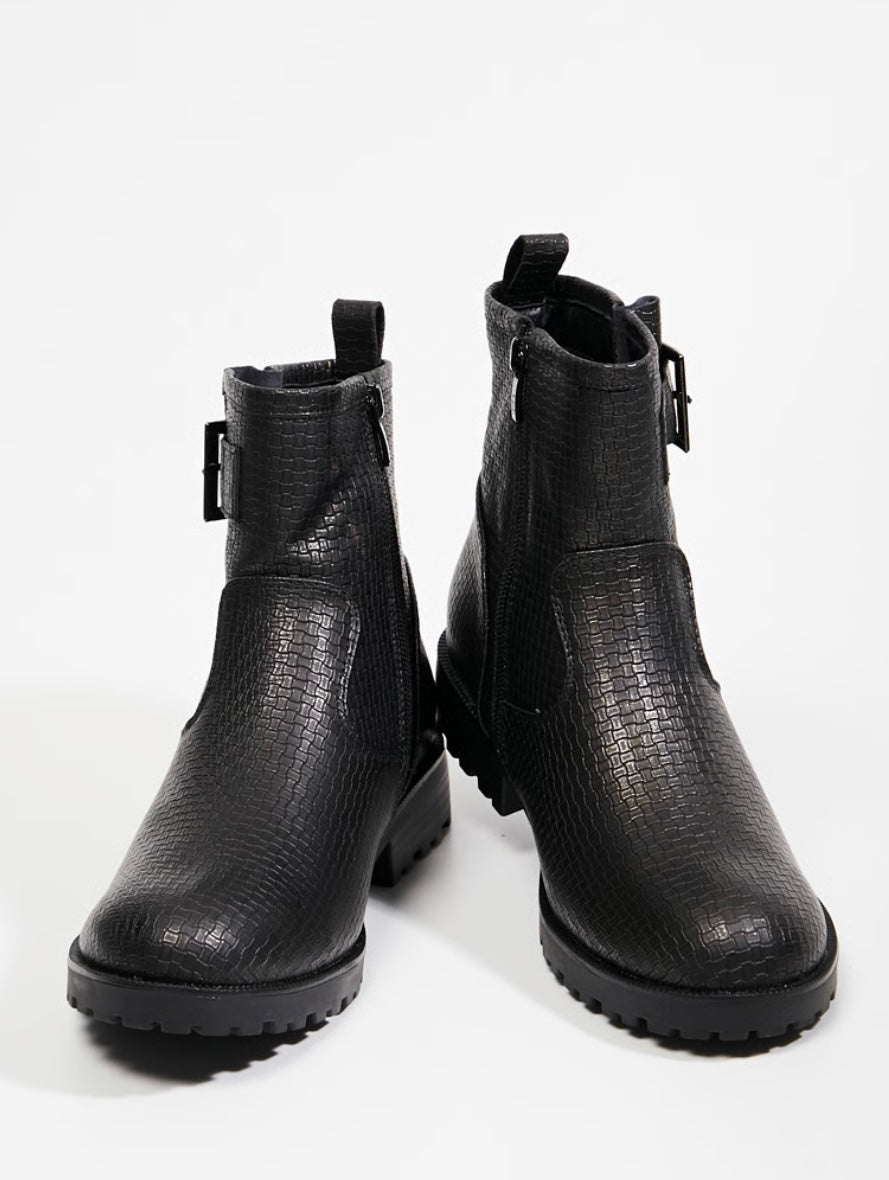 Bottines effet cuir — Femme — LPB