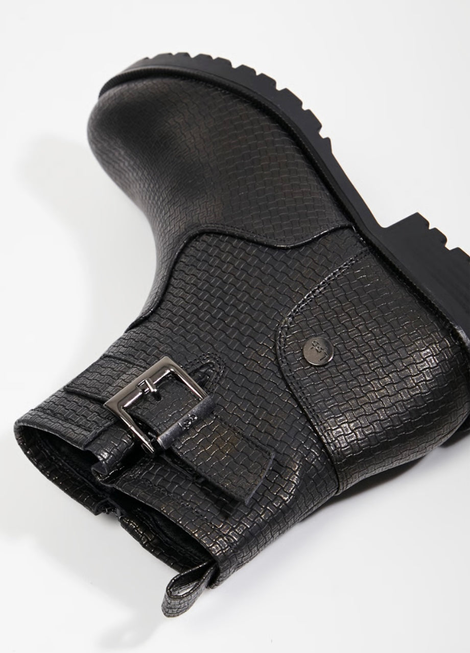 Bottines effet cuir — Femme — LPB