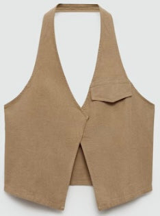 Top emmanchures américaines poche