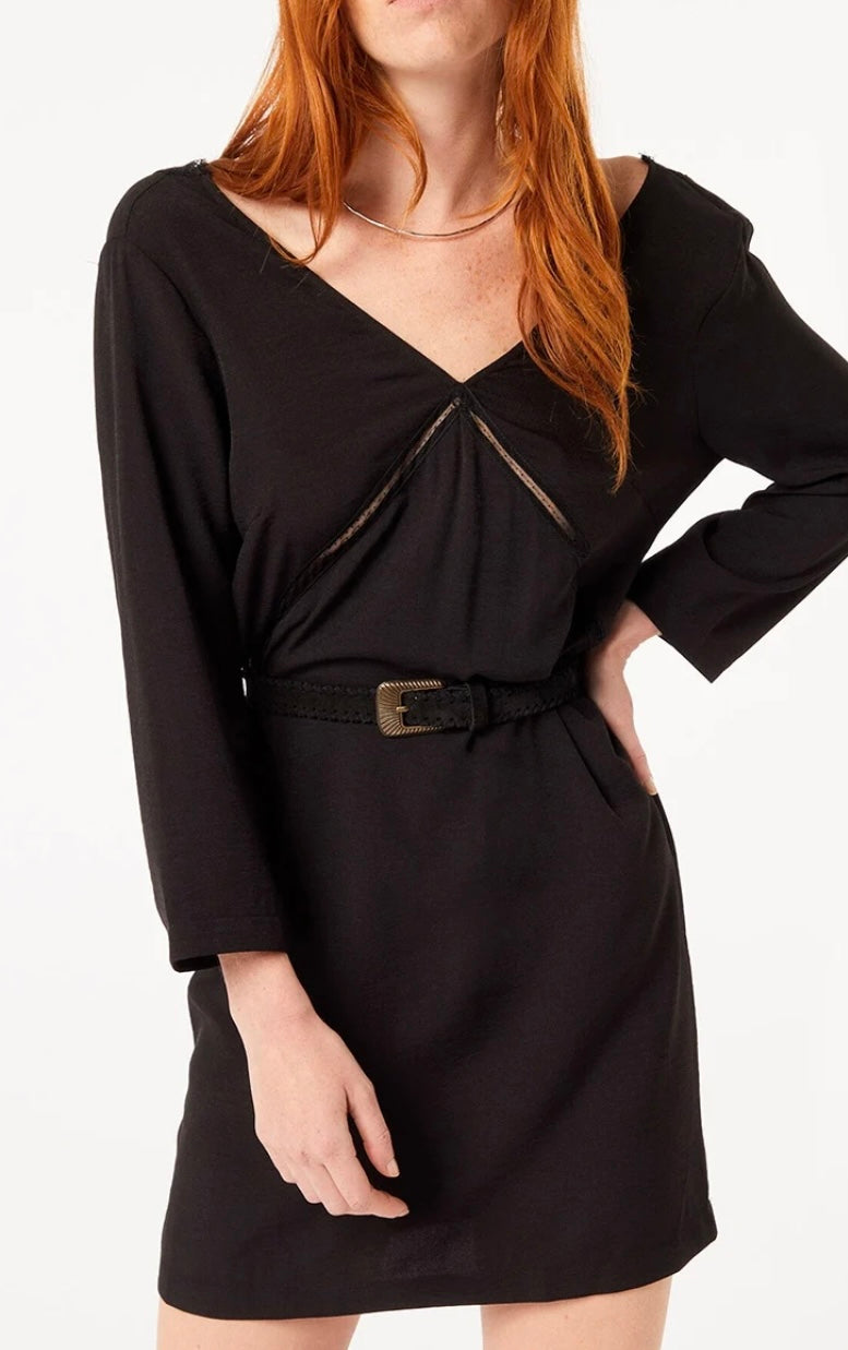 Robe droite Lucia Noir -Femme - Etam