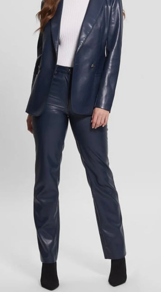 Pantalon droit - Bleu marine