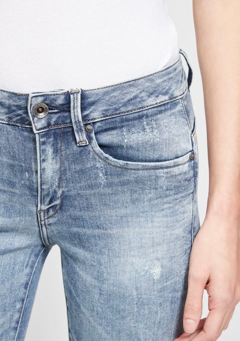 Jean skinny 7/8 Bleu clair- Femme - G- Star