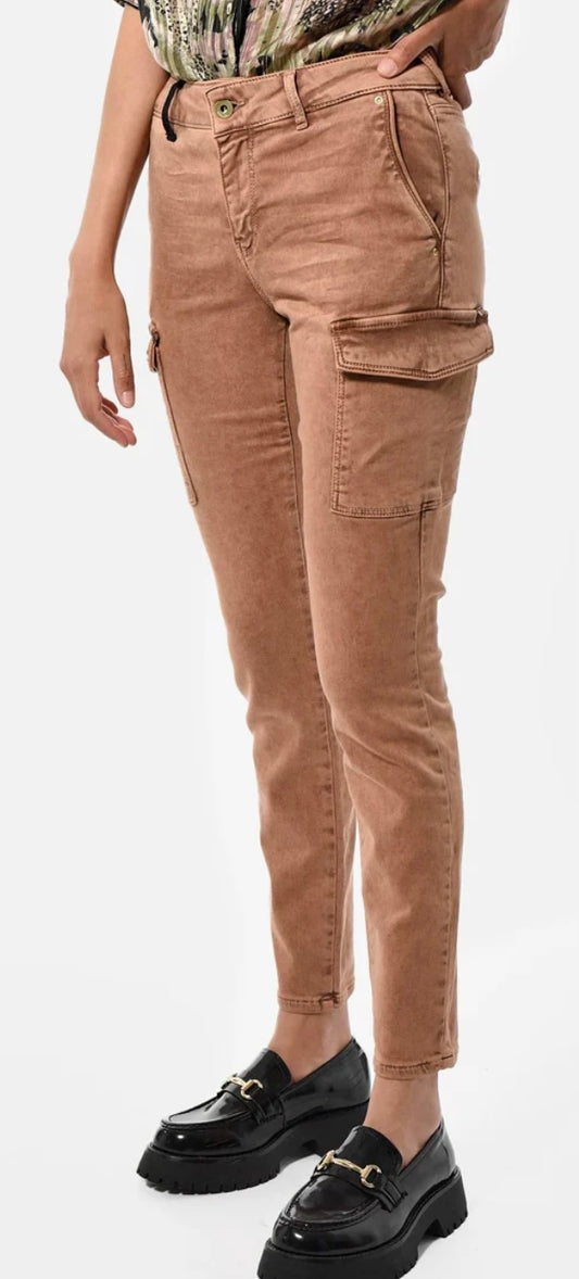 Pantalon Cargo Femme - Kaporal ERA -Marron