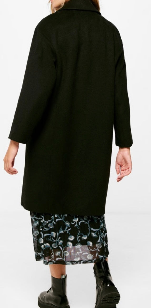 Manteau - Noir long  & coupe droite