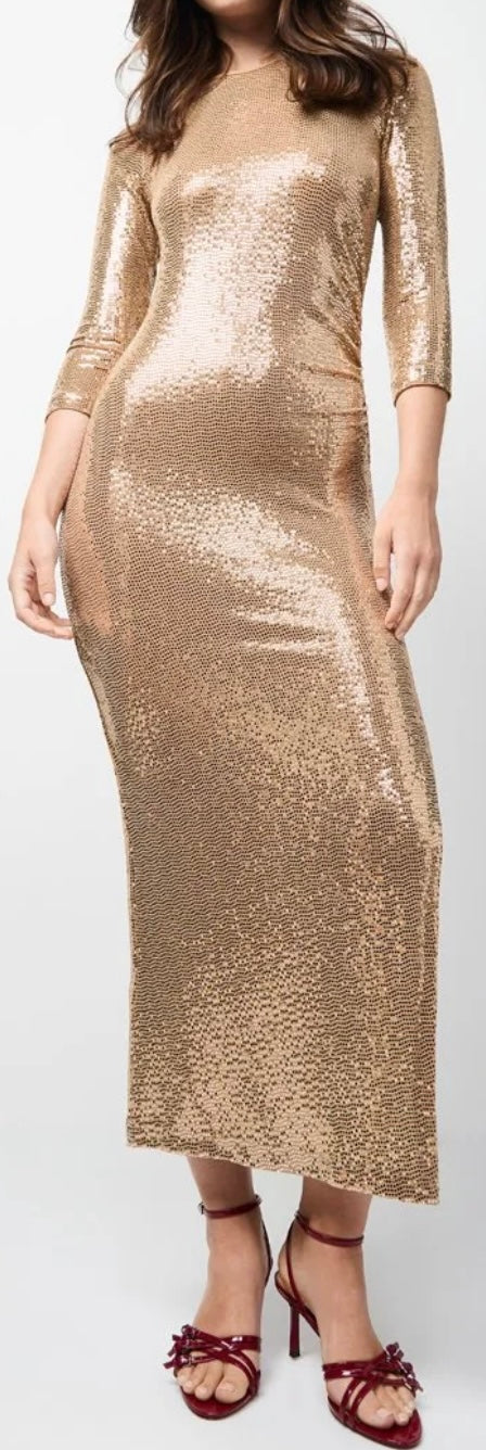 Robe longue - Dorée — Femme — Rinascimento