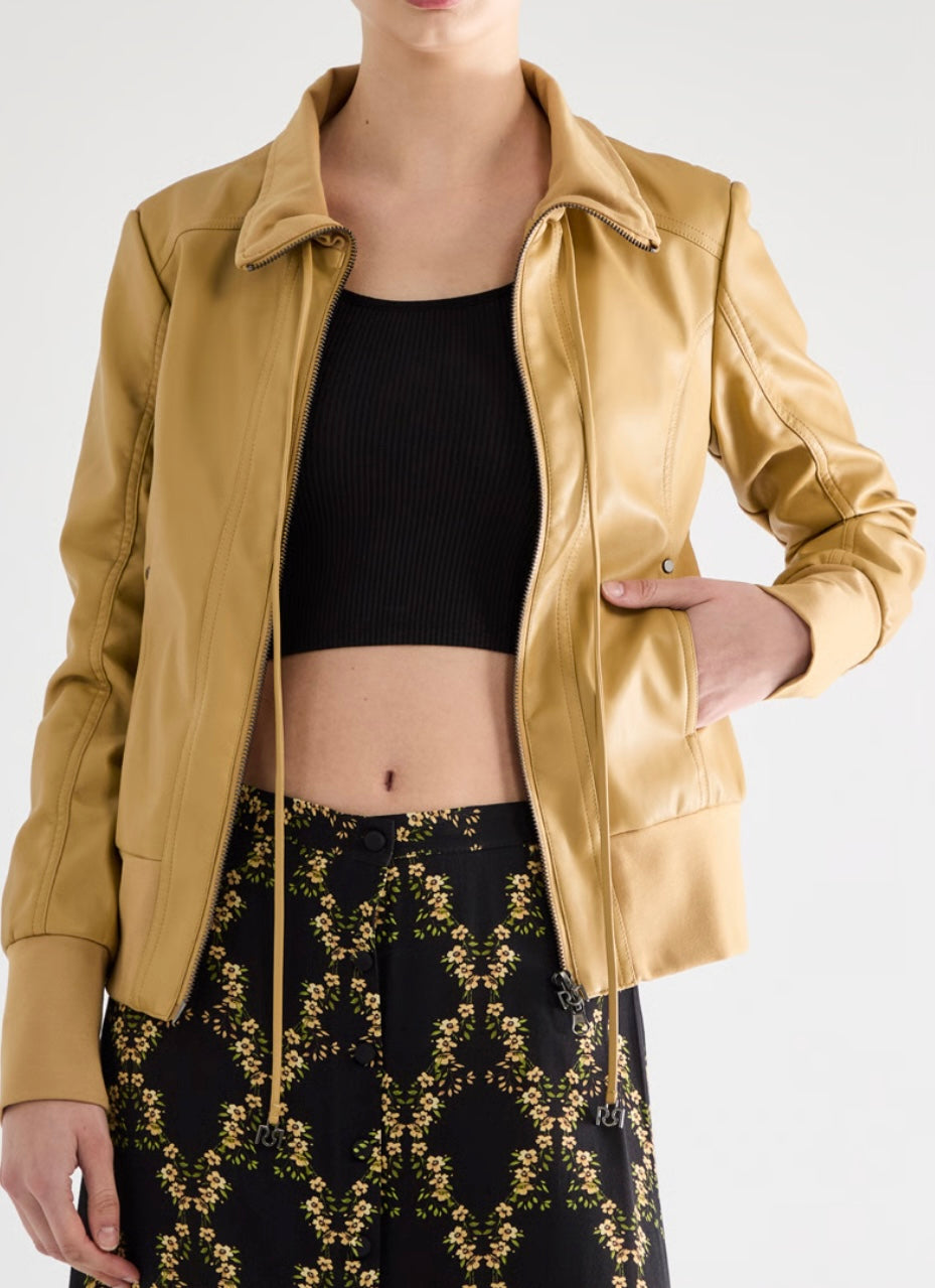 Blouson  Style rétro en simili cuir— Femme — Rinascimento