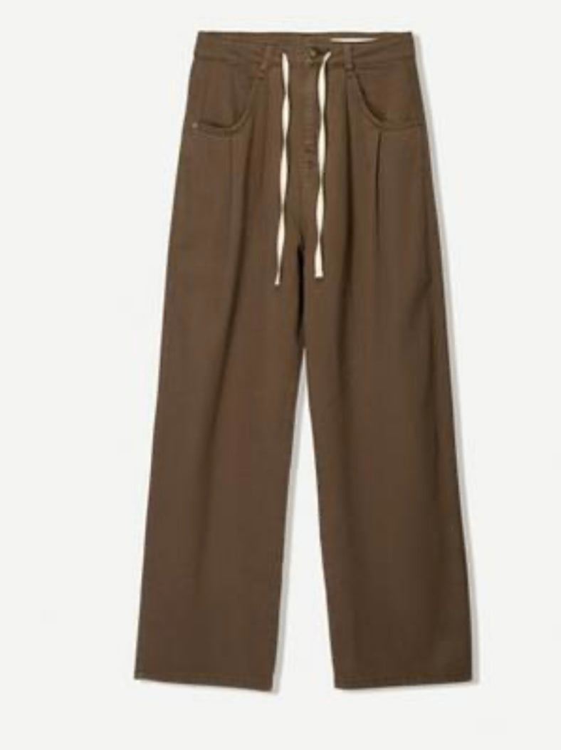 Pantalón fluide à pinces - Bershka - taille 36