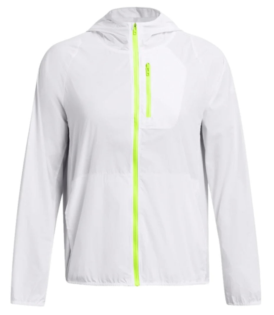 UNDER ARMOUR Coupe-vent de running - Blanc