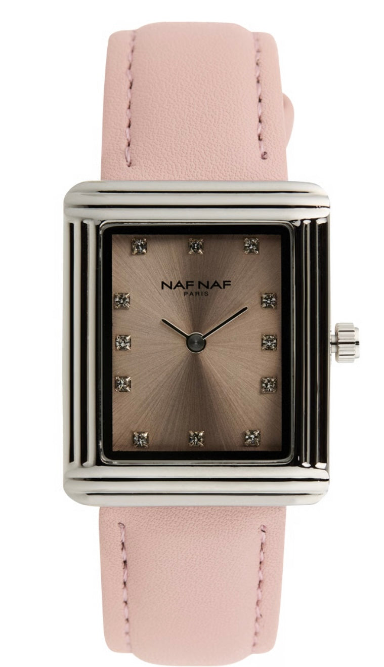 Montre à quartz en polyuréthane -Femme - Naf Naf