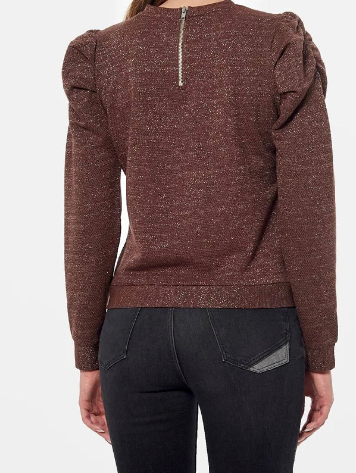 Pull Flexi pailletté - Manches longues - Femme - Kaporal