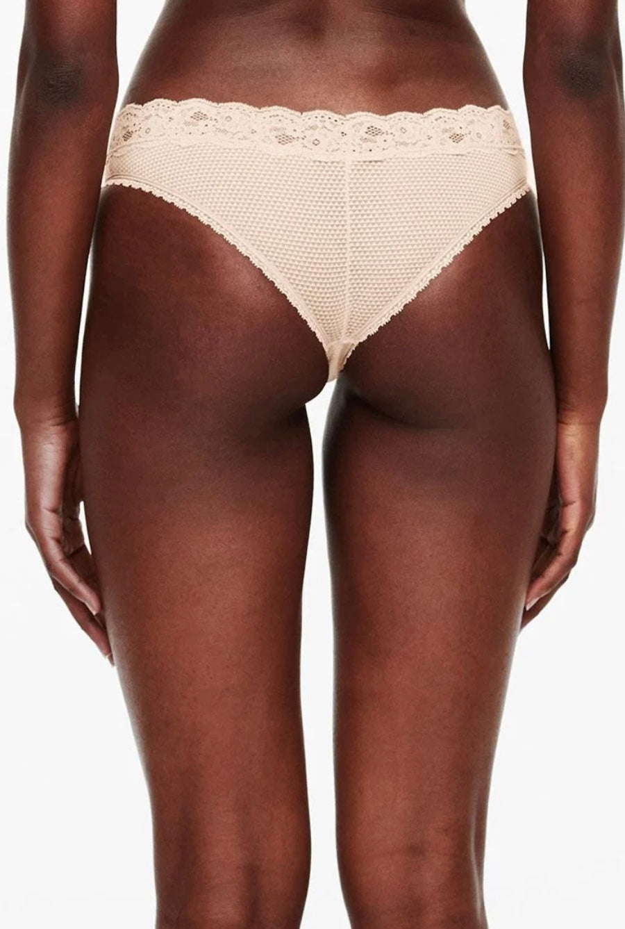 Passionata - Tanga Brooklyn en dentelle - beige