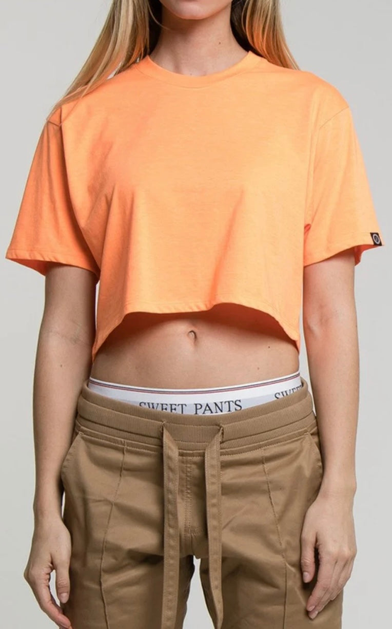SWEET PANTS - T-shirt court 100% coton avec logo
