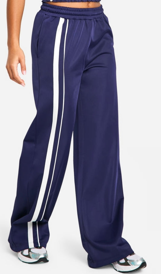Pantalon jogging Femme -Boohoo - Bleu Marine
