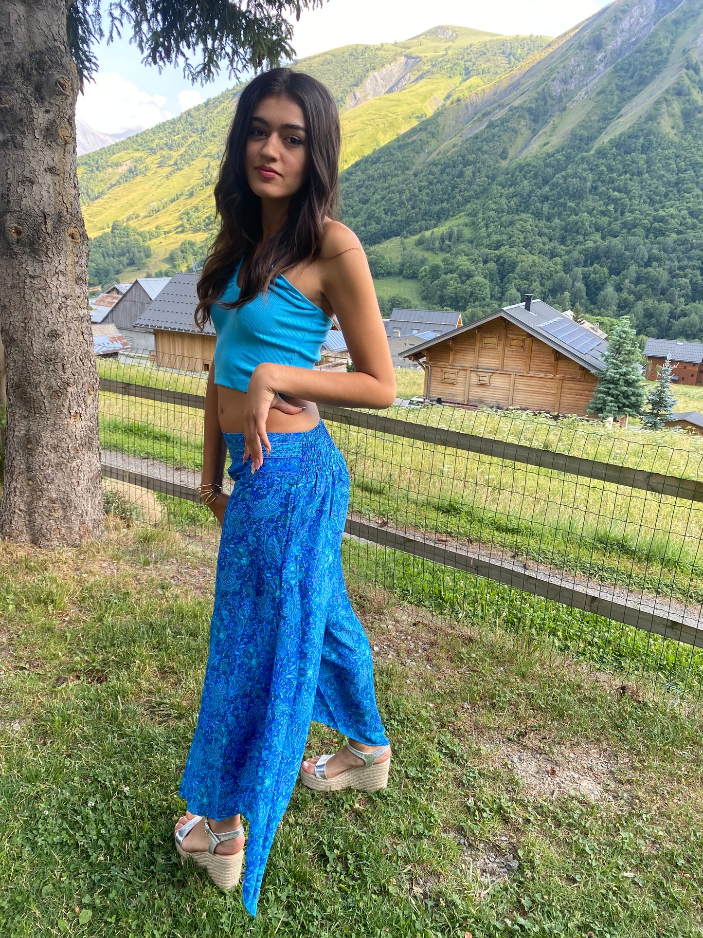 Top bleu